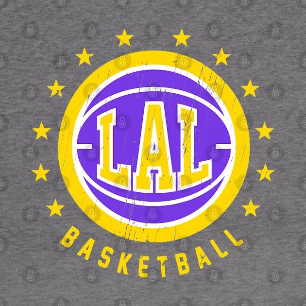 LAL Basketball Vintage by funandgames